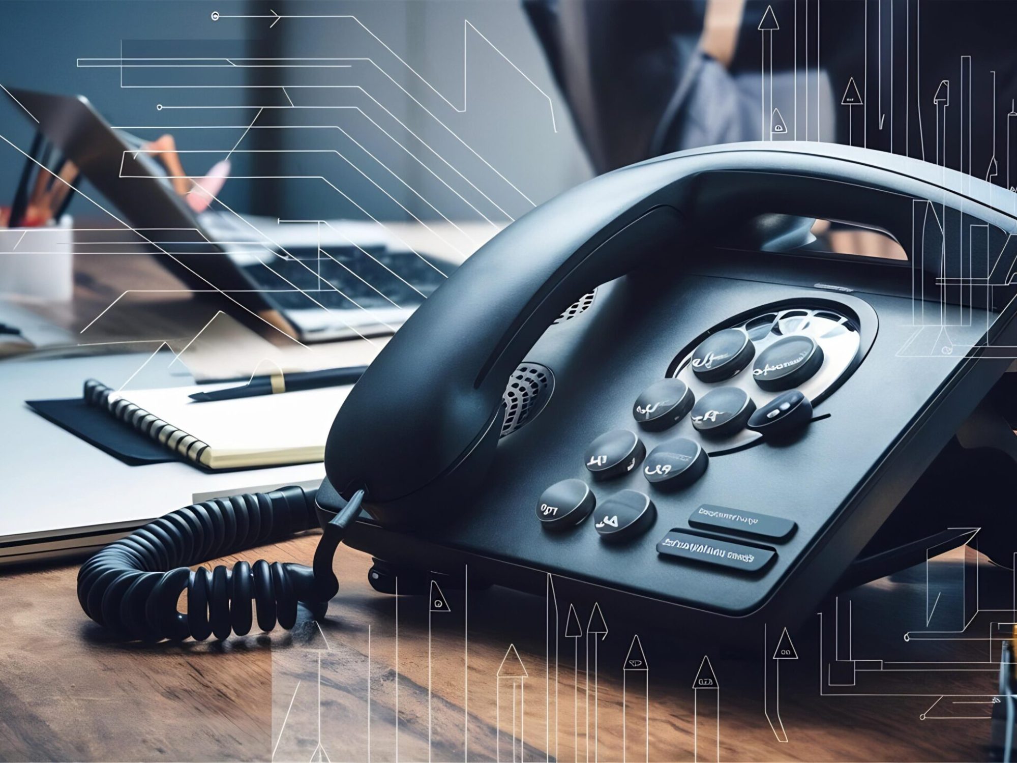 close-up-telephone-voip-landline-office-business-telecommunication-technology-concept